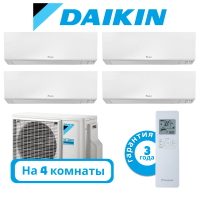 фото Комплект мульти сплит системы Daikin серии PERFERA на 4 комнаты