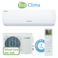 фото EcoClima серия Серия Wind Line On-Off R410 (гарантия 2 года). Завод Changhong 