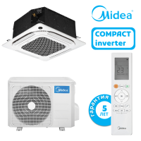 фото Midea серия кассетных сплит-систем compact inverter